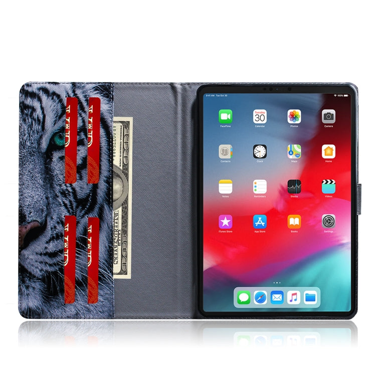 Tiger Pattern Horizontal Flip Leather Case for  iPad Pro 11 inch (2018), with Holder & Card Slot & Wallet - iPad Pro 11 (2018) Cases by buy2fix | Online Shopping UK | buy2fix