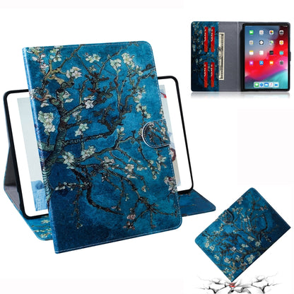 Apricot Blossom Pattern Horizontal Flip Leather Case for  iPad Pro 11 inch (2018), with Holder & Card Slot & Wallet - iPad Pro 11 (2018) Cases by buy2fix | Online Shopping UK | buy2fix
