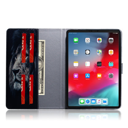 Lion Pattern Horizontal Flip Leather Case for  iPad Pro 11 inch (2018), with Holder & Card Slot & Wallet - iPad Pro 11 (2018) Cases by buy2fix | Online Shopping UK | buy2fix