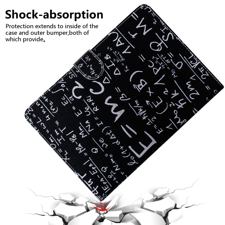 Formula Pattern Horizontal Flip Leather Case for  iPad Pro 11 inch (2018), with Holder & Card Slot & Wallet - iPad Pro 11 (2018) Cases by buy2fix | Online Shopping UK | buy2fix