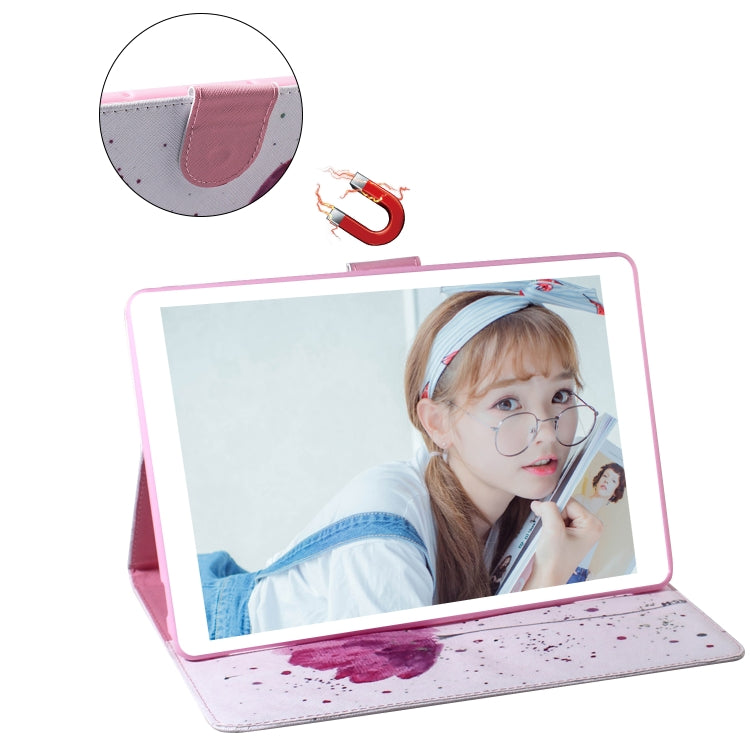 Purple Orchids Pattern Horizontal Flip Leather Case for  iPad Pro 11 inch (2018), with Holder & Card Slot & Wallet - iPad Pro 11 (2018) Cases by buy2fix | Online Shopping UK | buy2fix