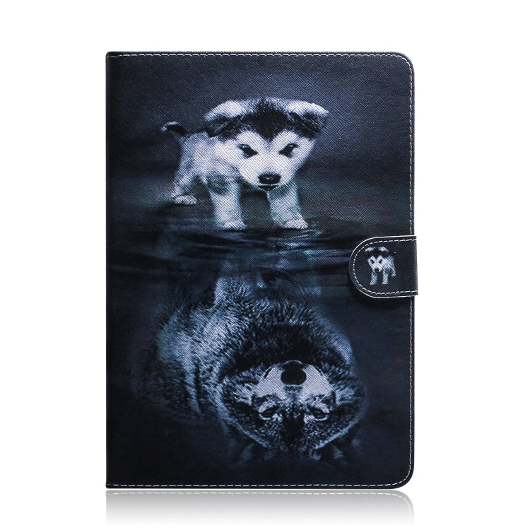 Wolf and Dog Pattern Horizontal Flip Leather Case for  iPad Pro 11 inch (2018), with Holder & Card Slot & Wallet - iPad Pro 11 (2018) Cases by buy2fix | Online Shopping UK | buy2fix