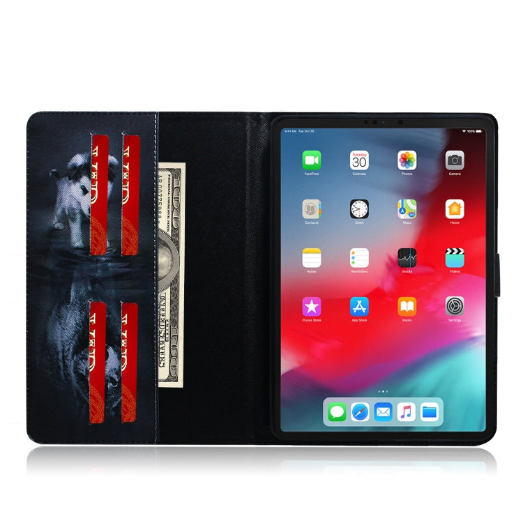 Wolf and Dog Pattern Horizontal Flip Leather Case for  iPad Pro 11 inch (2018), with Holder & Card Slot & Wallet - iPad Pro 11 (2018) Cases by buy2fix | Online Shopping UK | buy2fix
