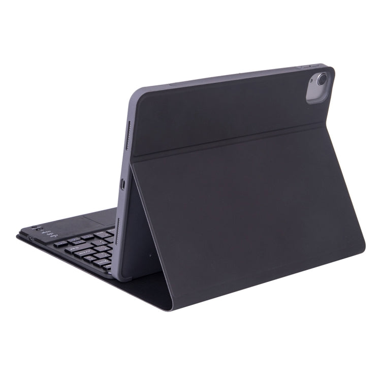 X-11BCS Skin Plain Texture Detachable Bluetooth Keyboard Tablet Case for iPad Pro 11 inch 2020 / 2018, with Touchpad & Pen Slot & Backlight (Black) by buy2fix