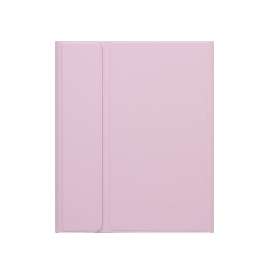 X-11BCS Skin Plain Texture Detachable Bluetooth Keyboard Tablet Case for iPad Pro 11 inch 2020 / 2018, with Touchpad & Pen Slot & Backlight (Pink) by buy2fix