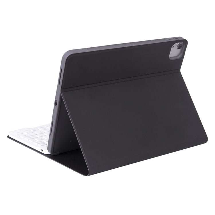 X-11BS Skin Plain Texture Detachable Bluetooth Keyboard Tablet Case for iPad Pro 11 inch 2020 / 2018, with Pen Slot & Backlight (Black) - For iPad Pro by buy2fix | Online Shopping UK | buy2fix