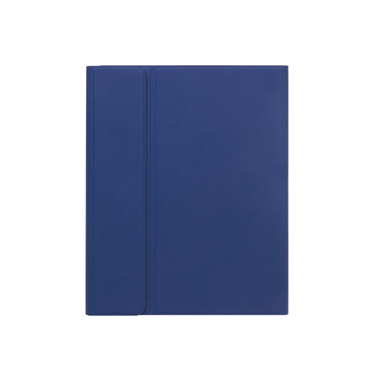 X-11BS Skin Plain Texture Detachable Bluetooth Keyboard Tablet Case for iPad Pro 11 inch 2020 / 2018, with Pen Slot & Backlight (Blue) by buy2fix