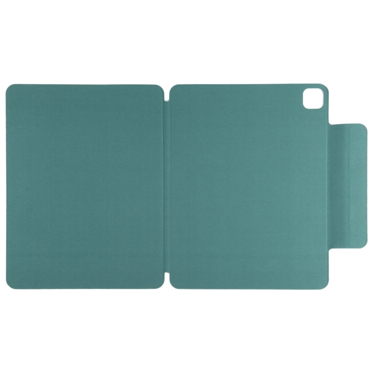For iPad Pro 11 2022 / 2021 / 2020 / 2018 / Air 2020 10.9 Horizontal Flip Ultra-thin Fixed Buckle Magnetic PU Leather Tablet Case With Three-folding Holder & Sleep / Wake-up Function(Green) - iPad Pro 11 (2022/2021) Cases by buy2fix | Online Shopping UK | buy2fix