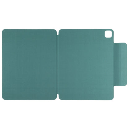 For iPad Pro 11 2022 / 2021 / 2020 / 2018 / Air 2020 10.9 Horizontal Flip Ultra-thin Fixed Buckle Magnetic PU Leather Tablet Case With Three-folding Holder & Sleep / Wake-up Function(Green) - iPad Pro 11 (2022/2021) Cases by buy2fix | Online Shopping UK | buy2fix