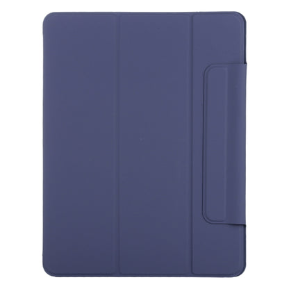 For iPad Pro 11 2022 / 2021 / 2020 / 2018 / Air 2020 10.9 Horizontal Flip Ultra-thin Fixed Buckle Magnetic PU Leather Tablet Case With Three-folding Holder & Sleep / Wake-up Function(Dark Blue) - iPad Pro 11 (2022/2021) Cases by buy2fix | Online Shopping UK | buy2fix