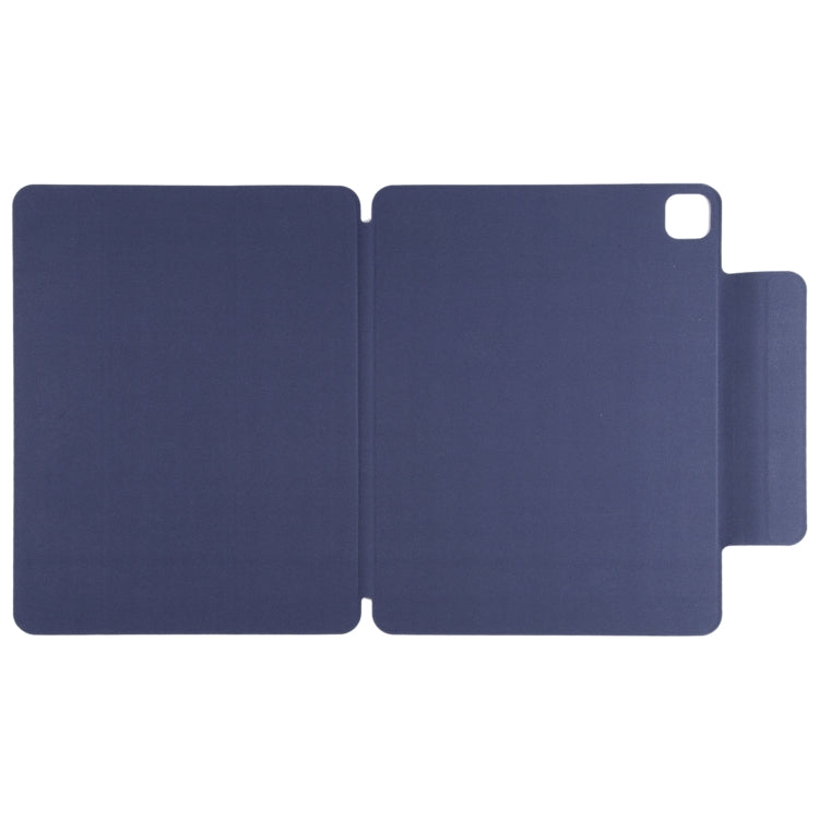 For iPad Pro 11 2022 / 2021 / 2020 / 2018 / Air 2020 10.9 Horizontal Flip Ultra-thin Fixed Buckle Magnetic PU Leather Tablet Case With Three-folding Holder & Sleep / Wake-up Function(Dark Blue) - iPad Pro 11 (2022/2021) Cases by buy2fix | Online Shopping UK | buy2fix