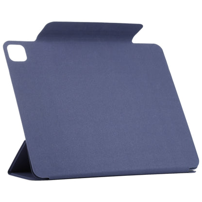 For iPad Pro 11 2022 / 2021 / 2020 / 2018 / Air 2020 10.9 Horizontal Flip Ultra-thin Fixed Buckle Magnetic PU Leather Tablet Case With Three-folding Holder & Sleep / Wake-up Function(Dark Blue) - iPad Pro 11 (2022/2021) Cases by buy2fix | Online Shopping UK | buy2fix