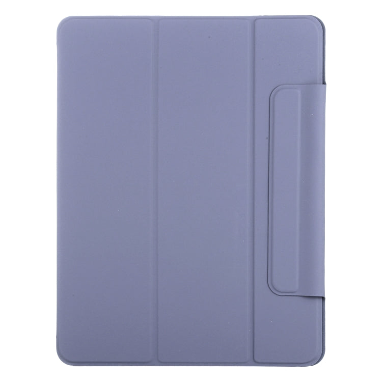 For iPad Pro 11 2022 / 2021 / 2020 / 2018 / Air 2020 10.9 Horizontal Flip Ultra-thin Fixed Buckle Magnetic PU Leather Tablet Case With Three-folding Holder & Sleep / Wake-up Function(Purple) - iPad Pro 11 (2022/2021) Cases by buy2fix | Online Shopping UK | buy2fix