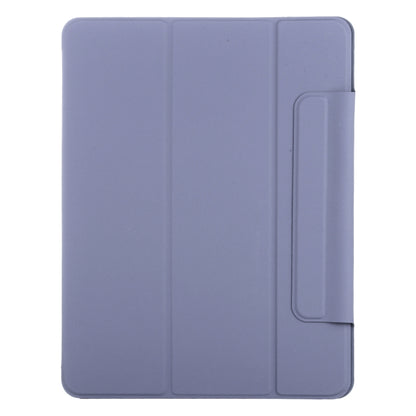 For iPad Pro 11 2022 / 2021 / 2020 / 2018 / Air 2020 10.9 Horizontal Flip Ultra-thin Fixed Buckle Magnetic PU Leather Tablet Case With Three-folding Holder & Sleep / Wake-up Function(Purple) - iPad Pro 11 (2022/2021) Cases by buy2fix | Online Shopping UK | buy2fix