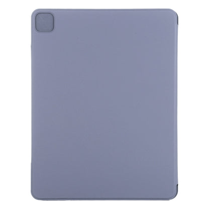 For iPad Pro 11 2022 / 2021 / 2020 / 2018 / Air 2020 10.9 Horizontal Flip Ultra-thin Fixed Buckle Magnetic PU Leather Tablet Case With Three-folding Holder & Sleep / Wake-up Function(Purple) - iPad Pro 11 (2022/2021) Cases by buy2fix | Online Shopping UK | buy2fix