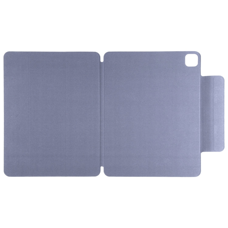 For iPad Pro 11 2022 / 2021 / 2020 / 2018 / Air 2020 10.9 Horizontal Flip Ultra-thin Fixed Buckle Magnetic PU Leather Tablet Case With Three-folding Holder & Sleep / Wake-up Function(Purple) - iPad Pro 11 (2022/2021) Cases by buy2fix | Online Shopping UK | buy2fix