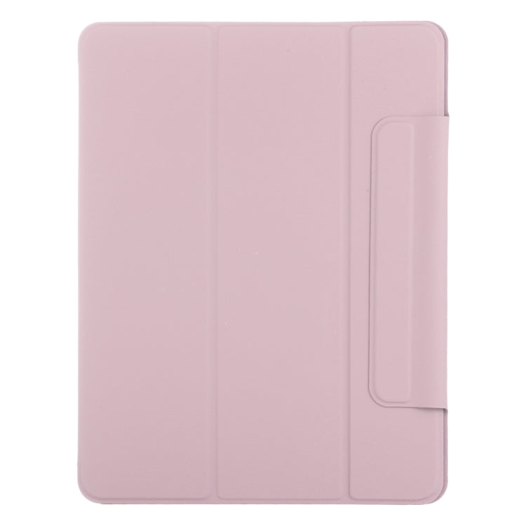 For iPad Pro 11 2022 / 2021 / 2020 / 2018 / Air 2020 10.9 Horizontal Flip Ultra-thin Fixed Buckle Magnetic PU Leather Tablet Case With Three-folding Holder & Sleep / Wake-up Function(Rose Gold) - iPad Pro 11 (2022/2021) Cases by buy2fix | Online Shopping UK | buy2fix