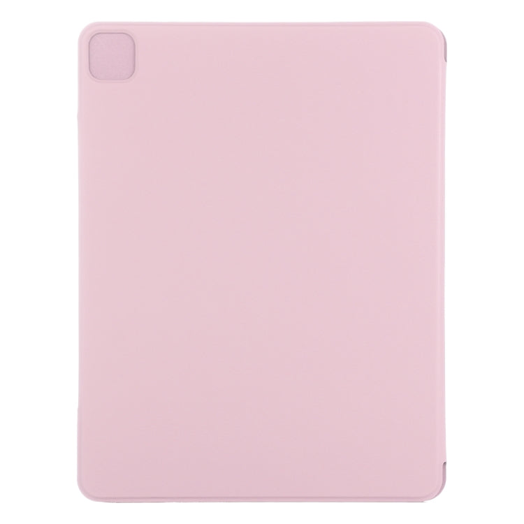 For iPad Pro 11 2022 / 2021 / 2020 / 2018 / Air 2020 10.9 Horizontal Flip Ultra-thin Fixed Buckle Magnetic PU Leather Tablet Case With Three-folding Holder & Sleep / Wake-up Function(Rose Gold) - iPad Pro 11 (2022/2021) Cases by buy2fix | Online Shopping UK | buy2fix