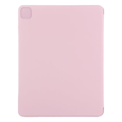 For iPad Pro 11 2022 / 2021 / 2020 / 2018 / Air 2020 10.9 Horizontal Flip Ultra-thin Fixed Buckle Magnetic PU Leather Tablet Case With Three-folding Holder & Sleep / Wake-up Function(Rose Gold) - iPad Pro 11 (2022/2021) Cases by buy2fix | Online Shopping UK | buy2fix