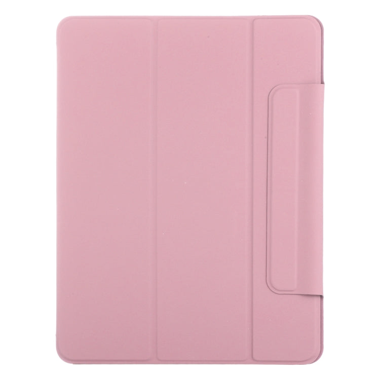 For iPad Pro 11 2022 / 2021 / 2020 / 2018 / Air 2020 10.9 Horizontal Flip Ultra-thin Fixed Buckle Magnetic PU Leather Tablet Case With Three-folding Holder & Sleep / Wake-up Function(Light Pink) - iPad Pro 11 (2022/2021) Cases by buy2fix | Online Shopping UK | buy2fix