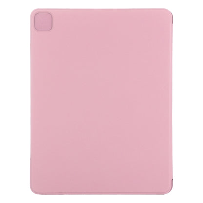 For iPad Pro 11 2022 / 2021 / 2020 / 2018 / Air 2020 10.9 Horizontal Flip Ultra-thin Fixed Buckle Magnetic PU Leather Tablet Case With Three-folding Holder & Sleep / Wake-up Function(Light Pink) - iPad Pro 11 (2022/2021) Cases by buy2fix | Online Shopping UK | buy2fix