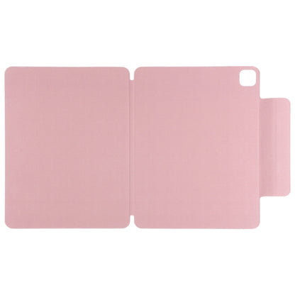 For iPad Pro 11 2022 / 2021 / 2020 / 2018 / Air 2020 10.9 Horizontal Flip Ultra-thin Fixed Buckle Magnetic PU Leather Tablet Case With Three-folding Holder & Sleep / Wake-up Function(Light Pink) - iPad Pro 11 (2022/2021) Cases by buy2fix | Online Shopping UK | buy2fix