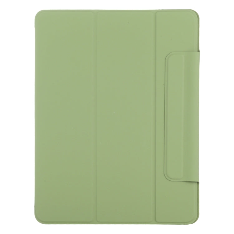 For iPad Pro 11 2022 / 2021 / 2020 / 2018 / Air 2020 10.9 Horizontal Flip Ultra-thin Fixed Buckle Magnetic PU Leather Tablet Case With Three-folding Holder & Sleep / Wake-up Function(Grass Green) - iPad Pro 11 (2022/2021) Cases by buy2fix | Online Shopping UK | buy2fix