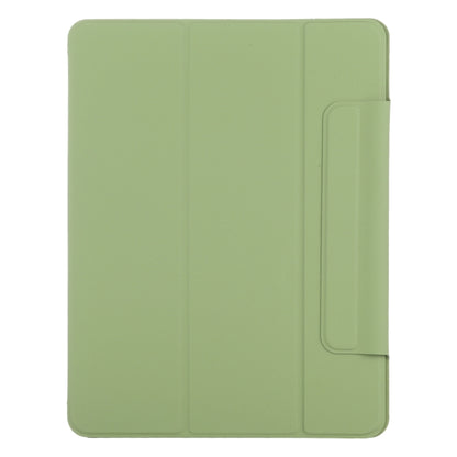 For iPad Pro 11 2022 / 2021 / 2020 / 2018 / Air 2020 10.9 Horizontal Flip Ultra-thin Fixed Buckle Magnetic PU Leather Tablet Case With Three-folding Holder & Sleep / Wake-up Function(Grass Green) - iPad Pro 11 (2022/2021) Cases by buy2fix | Online Shopping UK | buy2fix