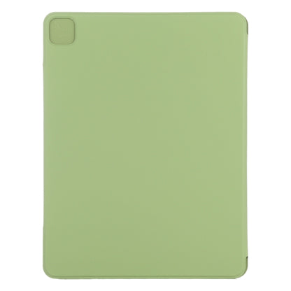 For iPad Pro 11 2022 / 2021 / 2020 / 2018 / Air 2020 10.9 Horizontal Flip Ultra-thin Fixed Buckle Magnetic PU Leather Tablet Case With Three-folding Holder & Sleep / Wake-up Function(Grass Green) - iPad Pro 11 (2022/2021) Cases by buy2fix | Online Shopping UK | buy2fix