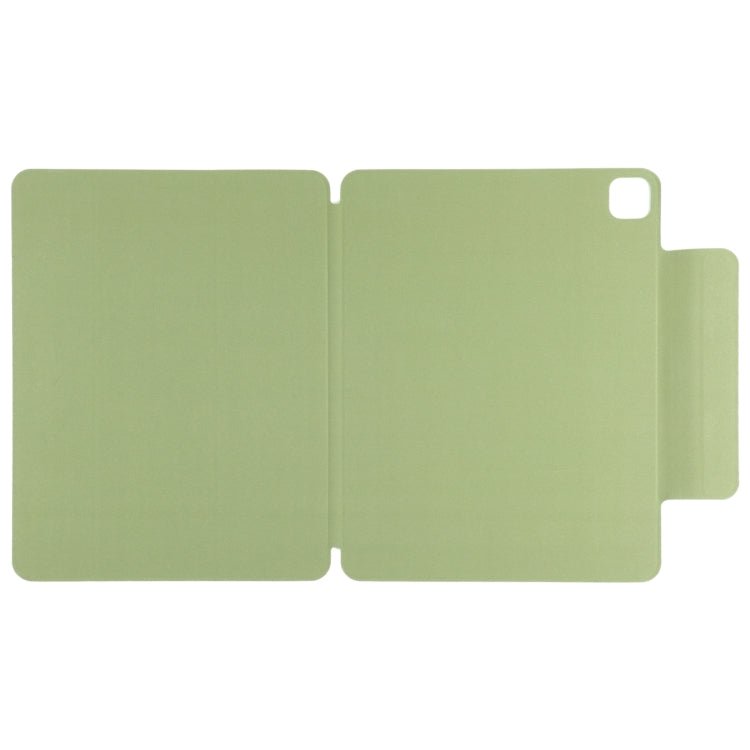 For iPad Pro 11 2022 / 2021 / 2020 / 2018 / Air 2020 10.9 Horizontal Flip Ultra-thin Fixed Buckle Magnetic PU Leather Tablet Case With Three-folding Holder & Sleep / Wake-up Function(Grass Green) - iPad Pro 11 (2022/2021) Cases by buy2fix | Online Shopping UK | buy2fix
