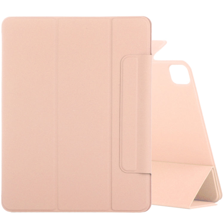 For iPad Pro 11 2022 / 2021 / 2020 / 2018 / Air 2020 10.9 Horizontal Flip Ultra-thin Fixed Buckle Magnetic PU Leather Tablet Case With Three-folding Holder & Sleep / Wake-up Function(Gold) - iPad Pro 11 (2022/2021) Cases by buy2fix | Online Shopping UK | buy2fix
