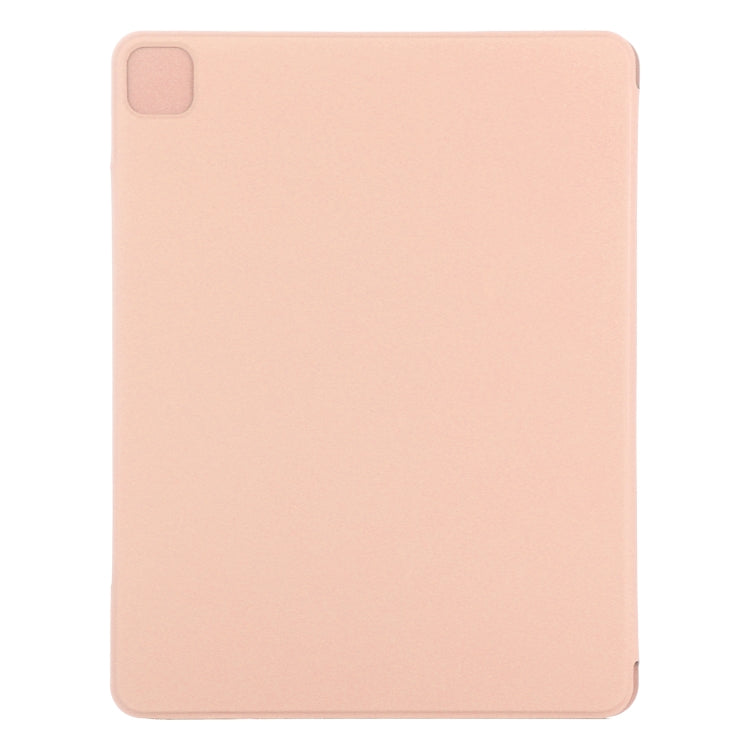 For iPad Pro 11 2022 / 2021 / 2020 / 2018 / Air 2020 10.9 Horizontal Flip Ultra-thin Fixed Buckle Magnetic PU Leather Tablet Case With Three-folding Holder & Sleep / Wake-up Function(Gold) - iPad Pro 11 (2022/2021) Cases by buy2fix | Online Shopping UK | buy2fix