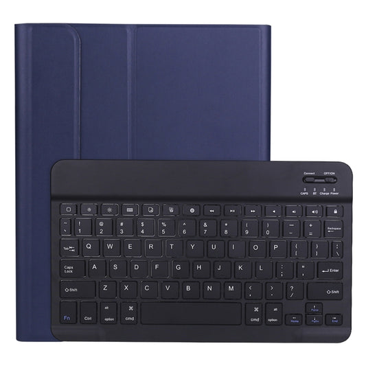 A11B Bluetooth 3.0 Ultra-thin ABS Detachable Bluetooth Keyboard Leather Tablet Case with Holder & Pen Slot for iPad Pro 11 inch 2021 (Dark Blue) - For iPad Pro by buy2fix | Online Shopping UK | buy2fix