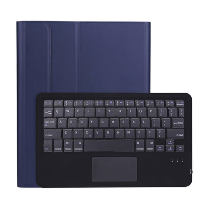 A11B-A Ultra-thin ABS Detachable Bluetooth Keyboard Tablet Case with Touchpad & Pen Slot & Holder for iPad Pro 11 2022 / 2021 / Air 5 / Air 4 (Dark Blue) by buy2fix
