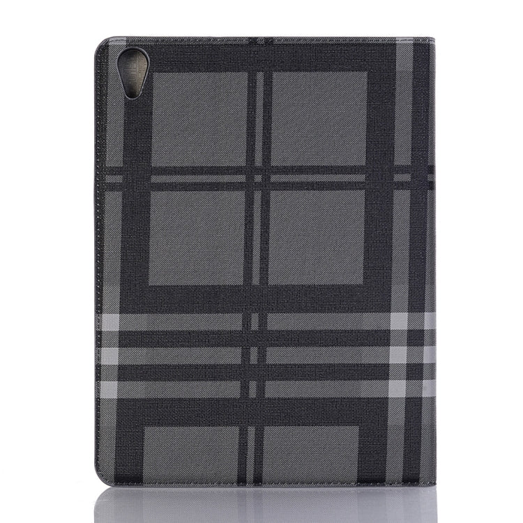 Plaid Texture Horizontal Flip PU Leather Case for iPad Air 11 2024 / iPad Pro 11 inch (2018), with Holder & Card Slots & Wallet(Grey) - iPad Pro 11 (2018) Cases by buy2fix | Online Shopping UK | buy2fix