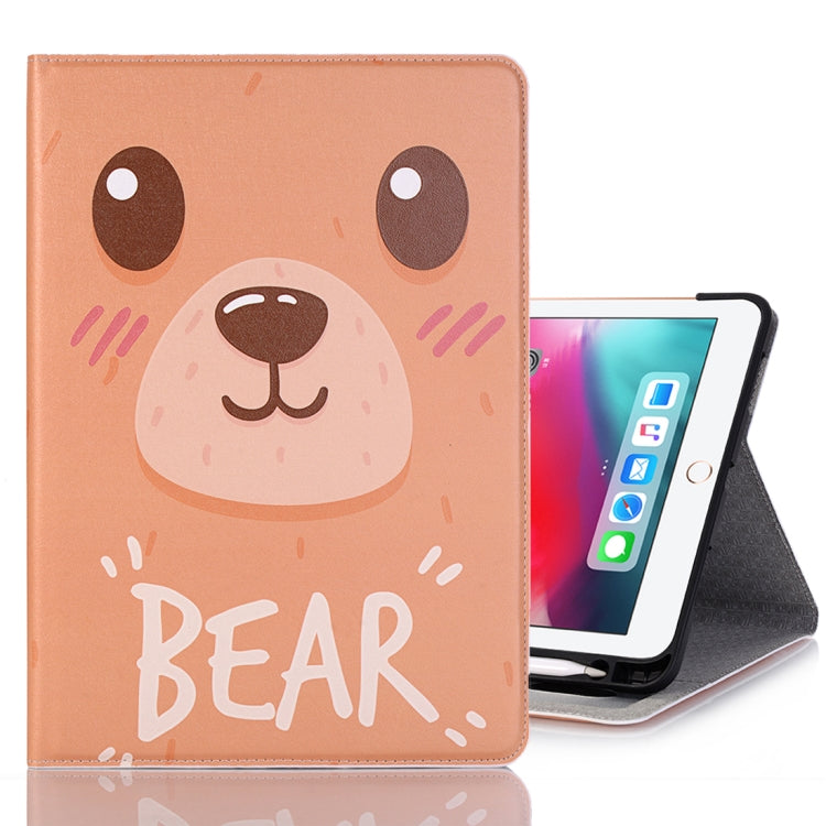 Bear Pattern Horizontal Flip Leather Case for iPad Air 11 2024 / iPad Pro 11 inch (2018),with Card Slots & Holder & Wallet & Photo Frame & Pen slot - iPad Pro 11 (2018) Cases by buy2fix | Online Shopping UK | buy2fix