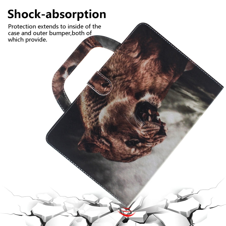 Lion Pattern Horizontal Flip Leather Case for iPad Pro 11 Inch (2018), with Holder & Card Slot & Wallet - iPad Pro 11 (2018) Cases by buy2fix | Online Shopping UK | buy2fix