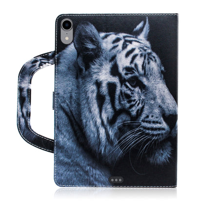 White Tiger Pattern Horizontal Flip Leather Case for iPad Pro 11 Inch (2018), with Holder & Card Slot & Wallet - iPad Pro 11 (2018) Cases by buy2fix | Online Shopping UK | buy2fix