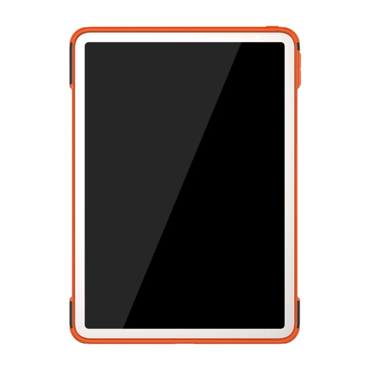 Tire Texture TPU+PC Shockproof Case for iPad Pro 11 inch (2018), with Holder & Pen Slot (Orange) - iPad Pro 11 (2018) Cases by buy2fix | Online Shopping UK | buy2fix
