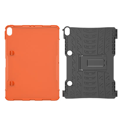 Tire Texture TPU+PC Shockproof Case for iPad Pro 11 inch (2018), with Holder & Pen Slot (Orange) - iPad Pro 11 (2018) Cases by buy2fix | Online Shopping UK | buy2fix