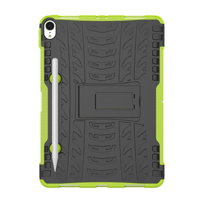 Tire Texture TPU+PC Shockproof Case for iPad Pro 11 inch (2018), with Holder & Pen Slot (Green) - iPad Pro 11 (2018) Cases by buy2fix | Online Shopping UK | buy2fix