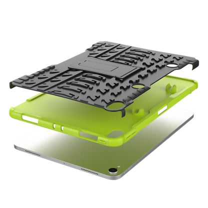 Tire Texture TPU+PC Shockproof Case for iPad Pro 11 inch (2018), with Holder & Pen Slot (Green) - iPad Pro 11 (2018) Cases by buy2fix | Online Shopping UK | buy2fix