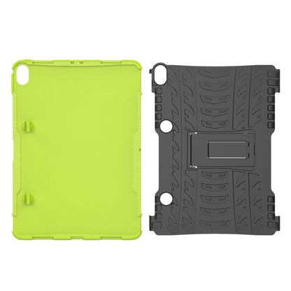 Tire Texture TPU+PC Shockproof Case for iPad Pro 11 inch (2018), with Holder & Pen Slot (Green) - iPad Pro 11 (2018) Cases by buy2fix | Online Shopping UK | buy2fix