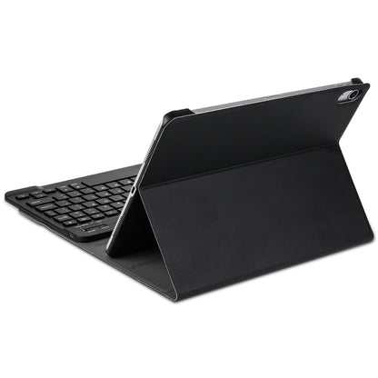 Detachable Bluetooth Keyboard + Brushed Texture Horizontal Flip Leather Tablet Case with Holder for iPad Pro 11 inch (2018)(Black) by buy2fix
