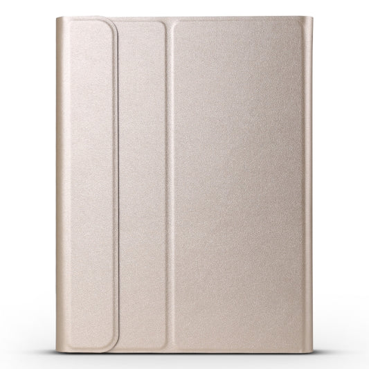 Detachable Bluetooth Keyboard + Brushed Texture Horizontal Flip Leather Tablet Case with Holder for iPad Pro 11 inch (2018)(Gold) by buy2fix