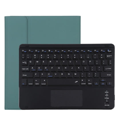 TG11BC Detachable Bluetooth Black Keyboard Microfiber Leather Tablet Case for iPad Pro 11 inch (2020), with Touchpad & Pen Slot & Holder (Dark Green) - For iPad Pro by buy2fix | Online Shopping UK | buy2fix