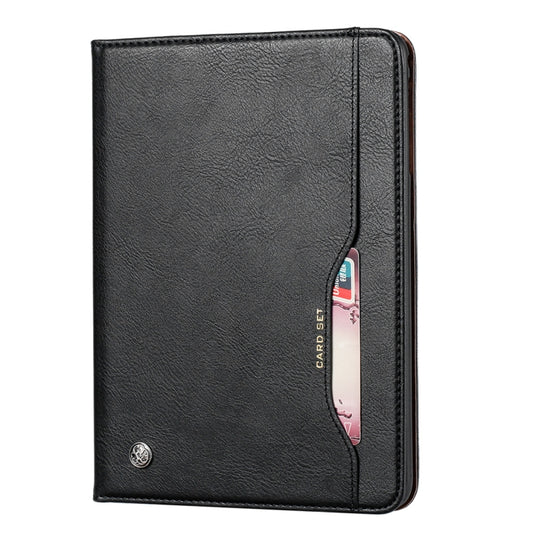 Knead Skin Texture Horizontal Flip Leather Case for iPad Mini 2019, with Photo Frame & Holder & Card Slots & Wallet & Pen Slot (Black) - iPad mini (2019) / mini 5 Cases by buy2fix | Online Shopping UK | buy2fix
