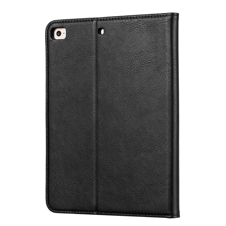 Knead Skin Texture Horizontal Flip Leather Case for iPad Mini 2019, with Photo Frame & Holder & Card Slots & Wallet & Pen Slot (Black) - iPad mini (2019) / mini 5 Cases by buy2fix | Online Shopping UK | buy2fix