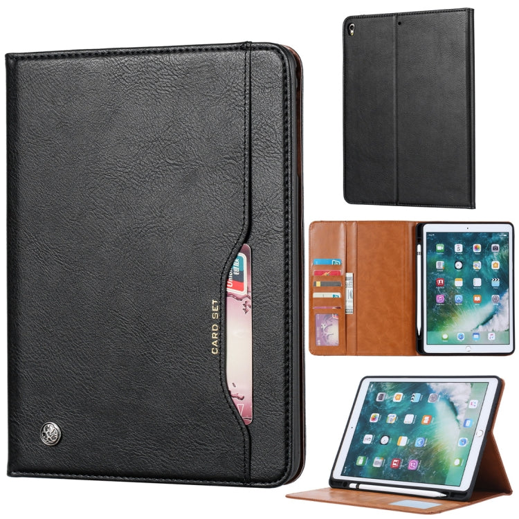 Knead Skin Texture Horizontal Flip Leather Case for iPad Air 2019 10.5 inch, with Photo Frame & Holder & Card Slots & Wallet & Pen Slot (Black) - iPad Air (2019) Cases by buy2fix | Online Shopping UK | buy2fix