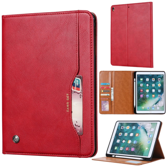 Knead Skin Texture Horizontal Flip Leather Case for iPad Air 2019 10.5 inch, with Photo Frame & Holder & Card Slots & Wallet & Pen Slot (Red) - iPad Air (2019) Cases by buy2fix | Online Shopping UK | buy2fix